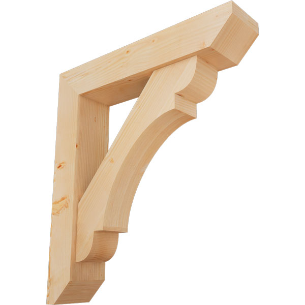 Ekena Millwork BKT0806X36X40OLY06SDF