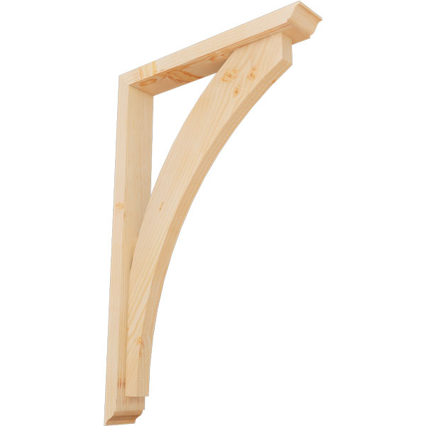 Ekena Millwork BKT0402X22X34THR01SDF