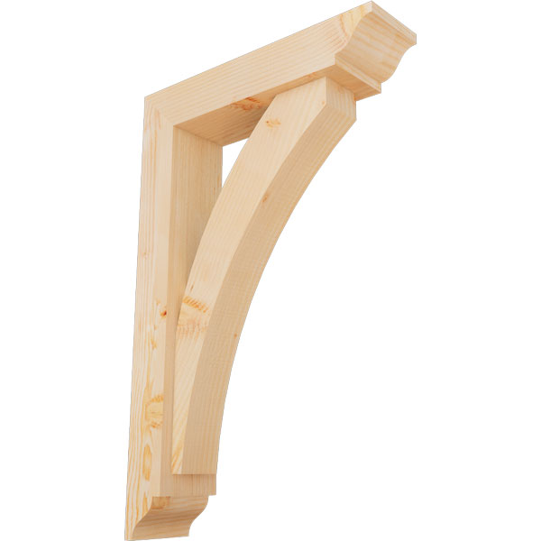 Ekena Millwork BKT0604X22X34THR01SDF