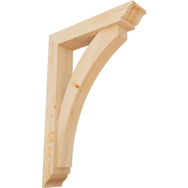 Ekena Millwork BKT0604X26X38THR01SDF