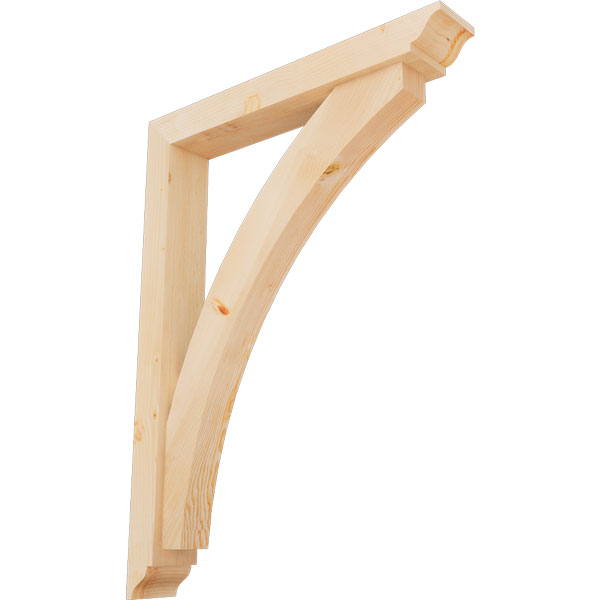 Ekena Millwork BKT0604X36X48THR01SDF