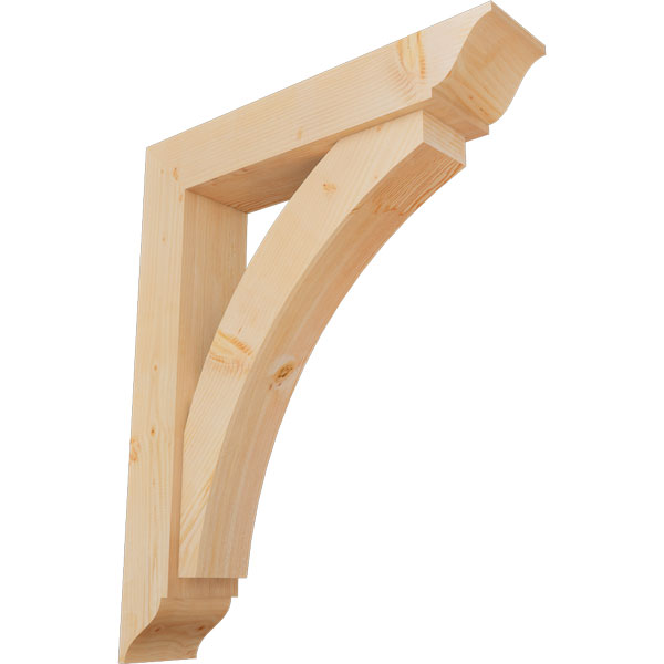 Ekena Millwork BKT0806X36X44THR01SDF