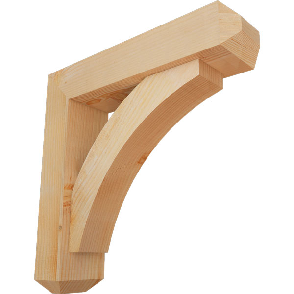 Ekena Millwork BKT0604X24X24THR04RDF