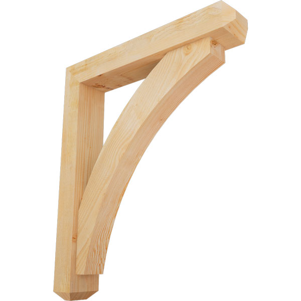 Ekena Millwork BKT0604X34X40THR04RDF