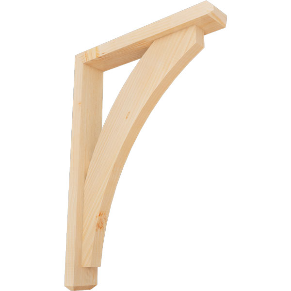Ekena Millwork BKT0402X20X28THR04SDF