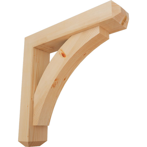 Ekena Millwork BKT0604X26X26THR04SDF