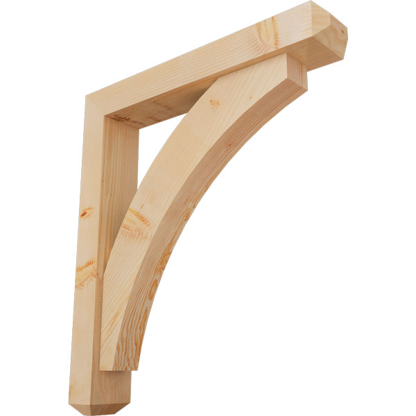 Ekena Millwork BKT0604X32X36THR04SDF