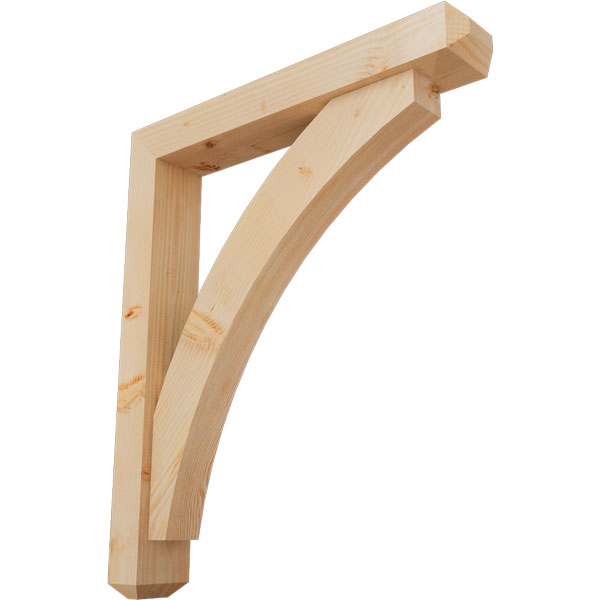 Ekena Millwork BKT0604X34X40THR04SDF