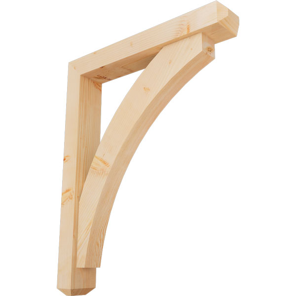Ekena Millwork BKT0604X34X42THR04SDF