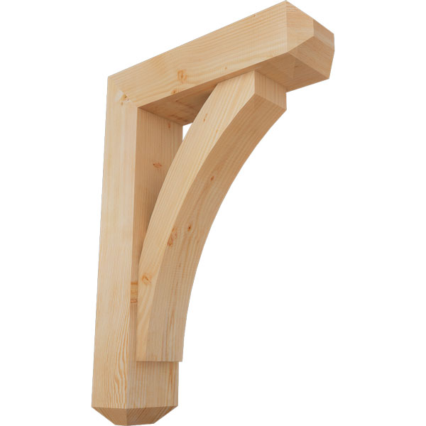 Ekena Millwork BKT0806X28X40THR04SDF