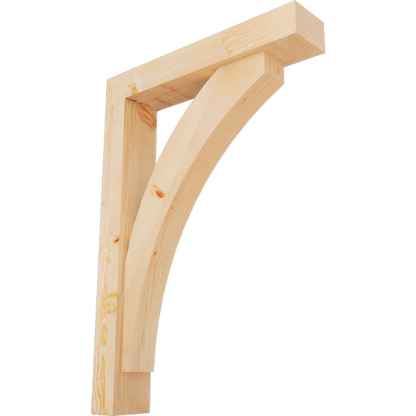 Ekena Millwork BKT0604X28X40THR05SDF