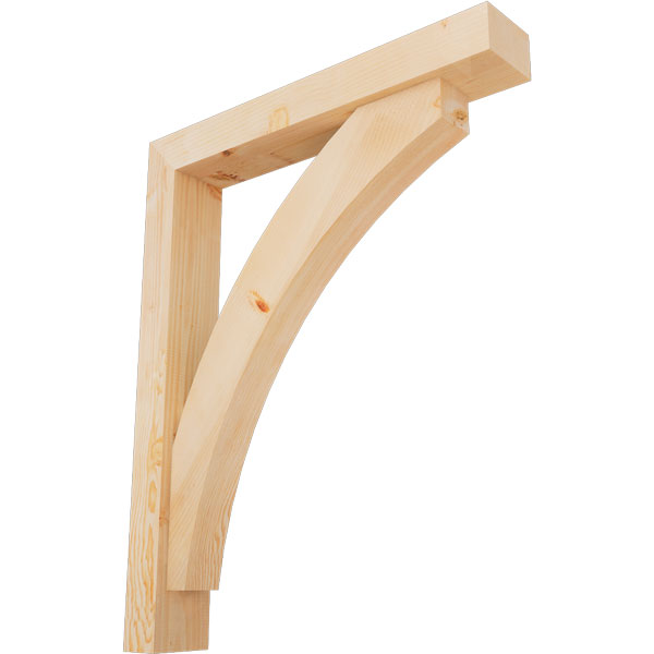 Ekena Millwork BKT0604X34X42THR05SDF