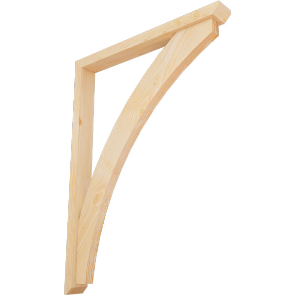 Ekena Millwork BKT0402X36X48THR06RDF