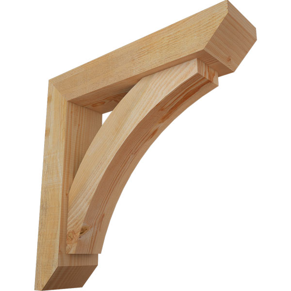 Ekena Millwork BKT0604X26X26THR06RDF