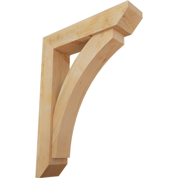 Ekena Millwork BKT0806X36X48THR06RDF