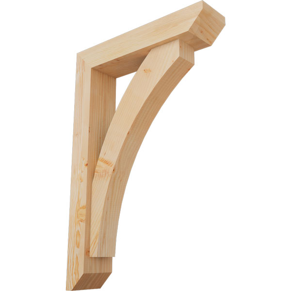 Ekena Millwork BKT0604X24X36THR06SDF