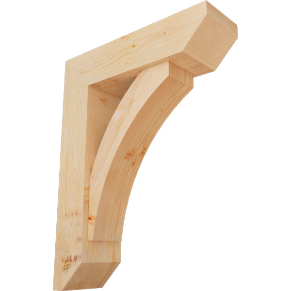 Ekena Millwork BKT0806X26X34THR06SDF