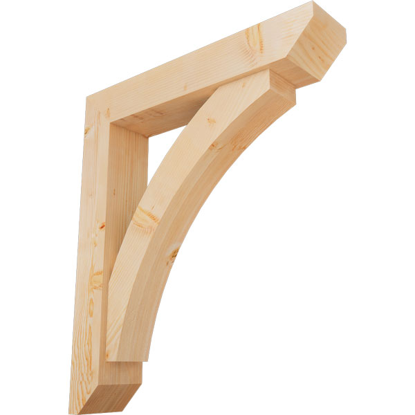 Ekena Millwork BKT0806X38X44THR06SDF