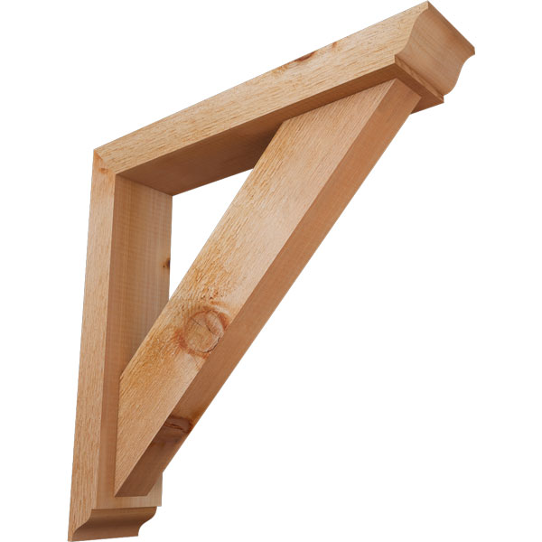 Ekena Millwork BKT0402X20X20TRA01RWR