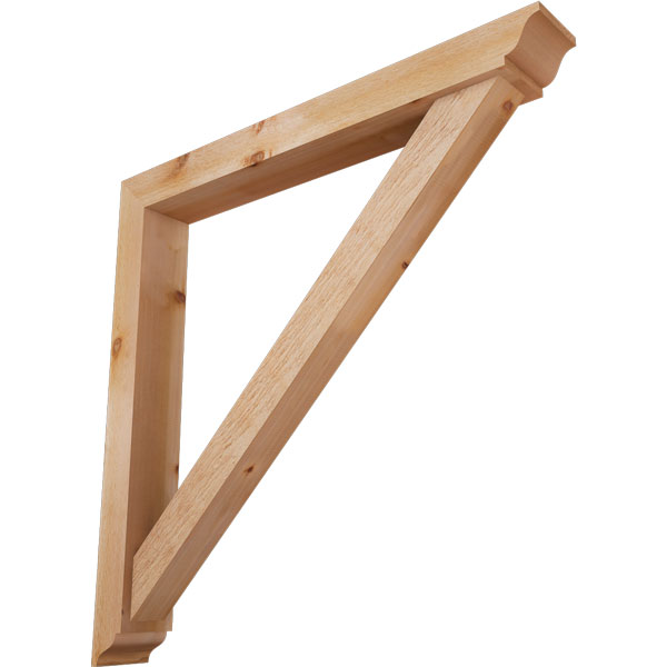 Ekena Millwork BKT0604X48X48TRA01RWR