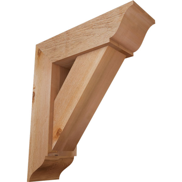 Ekena Millwork BKT0806X26X30TRA01RWR