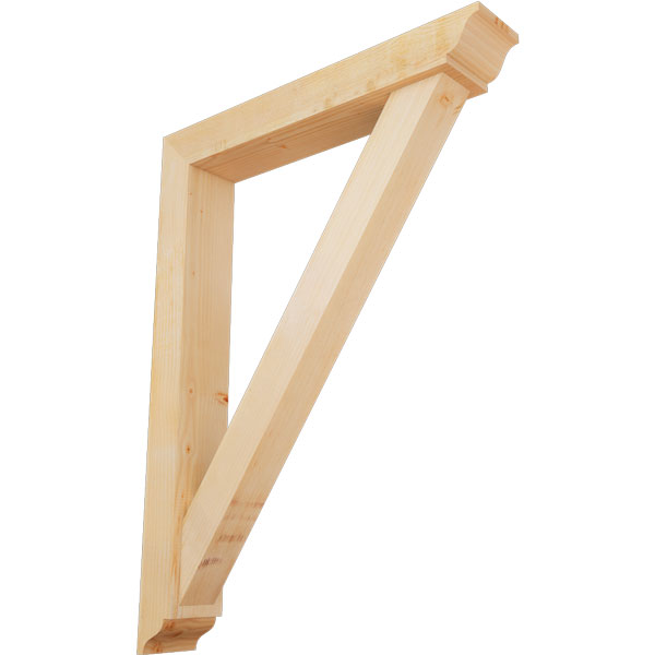 Ekena Millwork BKT0604X36X48TRA01RDF