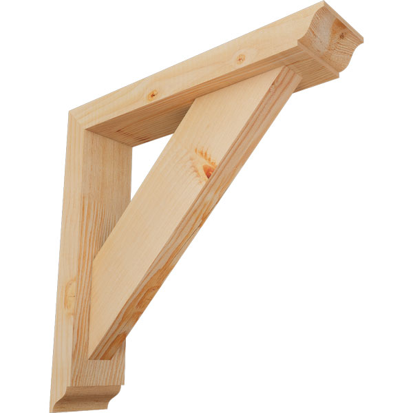 Ekena Millwork BKT0402X16X16TRA01SDF