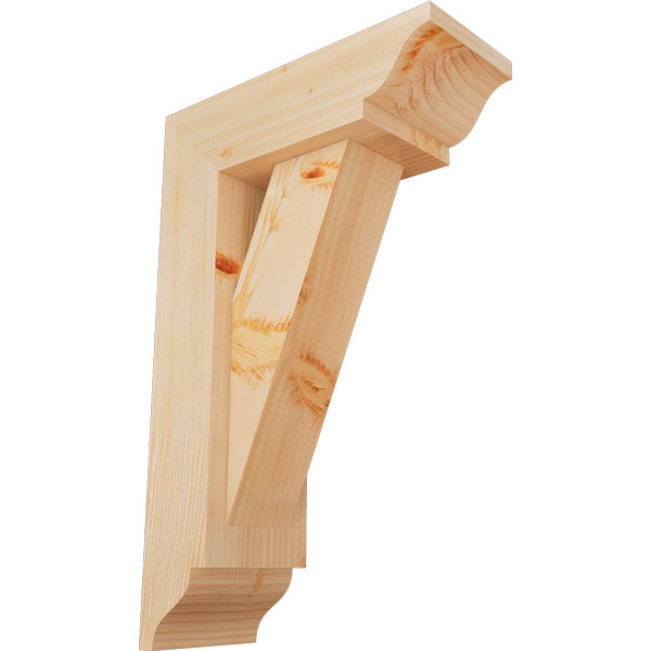Ekena Millwork BKT0604X14X22TRA01SDF