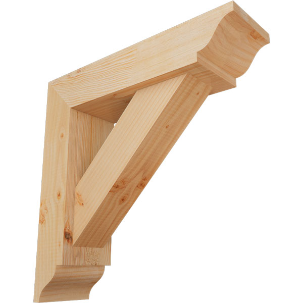 Ekena Millwork BKT0604X20X20TRA01SDF
