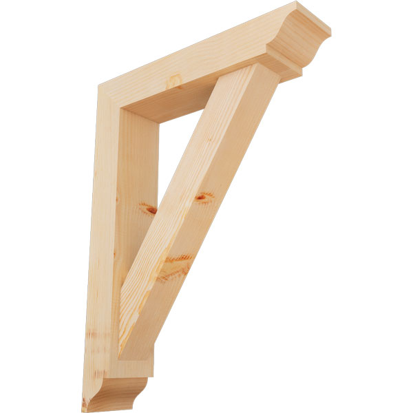 Ekena Millwork BKT0604X24X32TRA01SDF