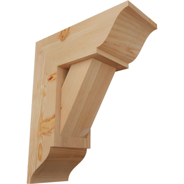 Ekena Millwork BKT0806X18X22TRA01SDF