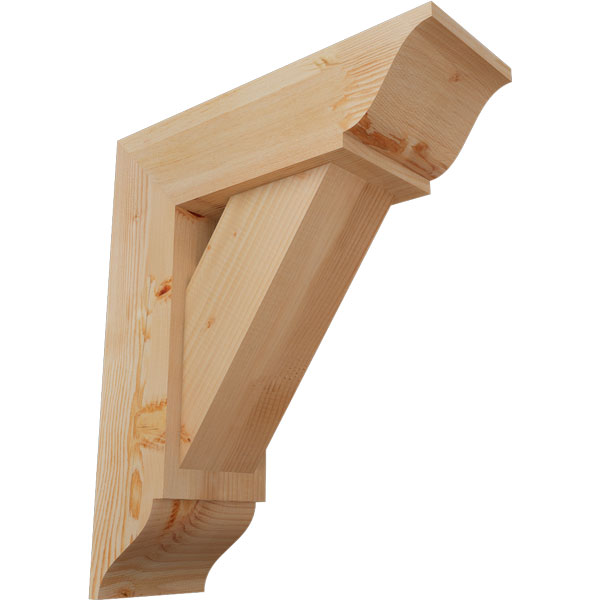 Ekena Millwork BKT0806X22X26TRA01SDF