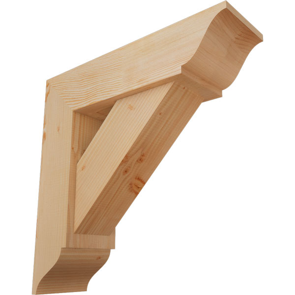 Ekena Millwork BKT0806X26X26TRA01SDF