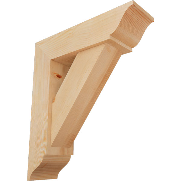 Ekena Millwork BKT0806X26X30TRA01SDF