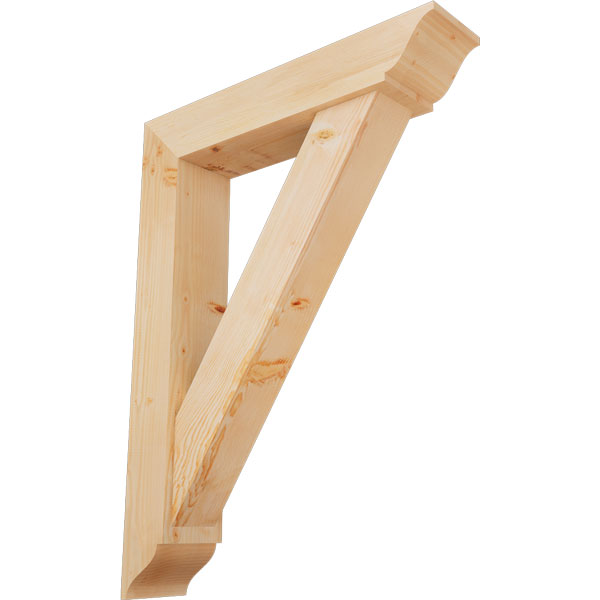 Ekena Millwork BKT0806X36X48TRA01SDF