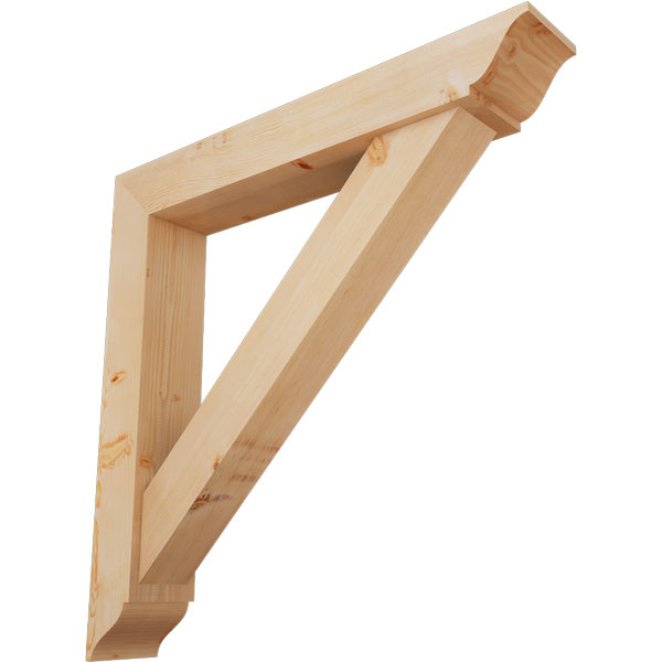 Ekena Millwork BKT0806X46X46TRA01SDF