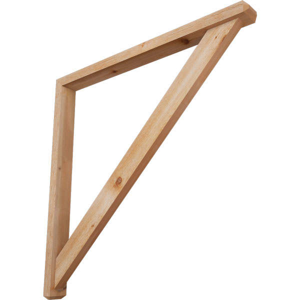 Ekena Millwork BKT0402X46X46TRA04RWR