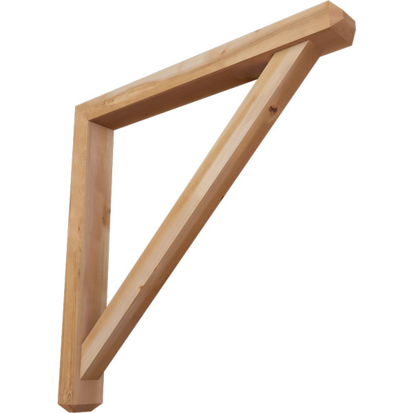 Ekena Millwork BKT0604X48X48TRA04SWR