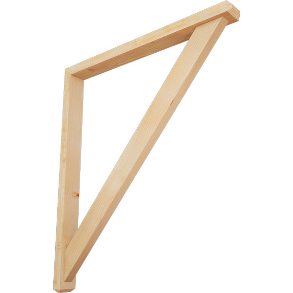 Ekena Millwork BKT0402X42X48TRA04RDF