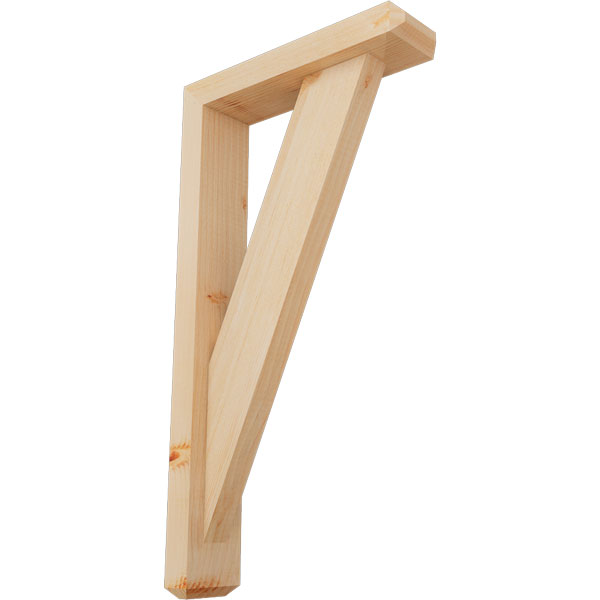 Ekena Millwork BKT0402X14X26TRA04SDF