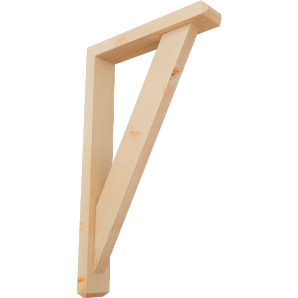 Ekena Millwork BKT0402X18X30TRA04SDF