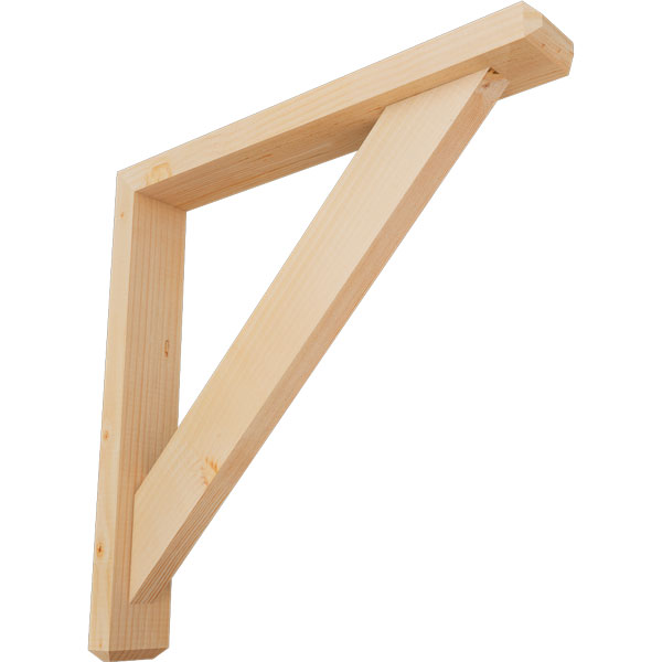 Ekena Millwork BKT0402X24X24TRA04SDF