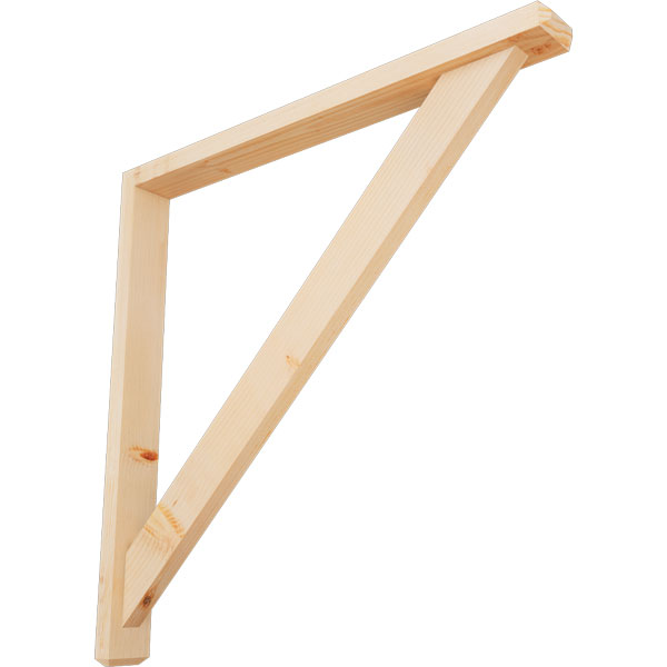Ekena Millwork BKT0402X36X36TRA04SDF