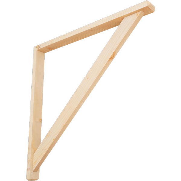 Ekena Millwork BKT0402X42X42TRA04SDF