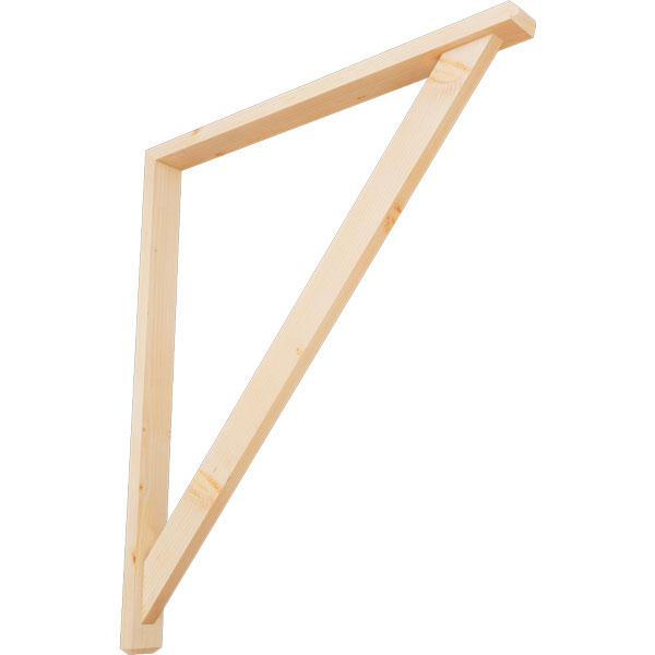 Ekena Millwork BKT0402X42X48TRA04SDF