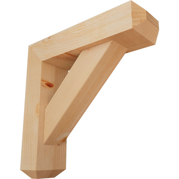 Ekena Millwork BKT0604X20X20TRA04SDF