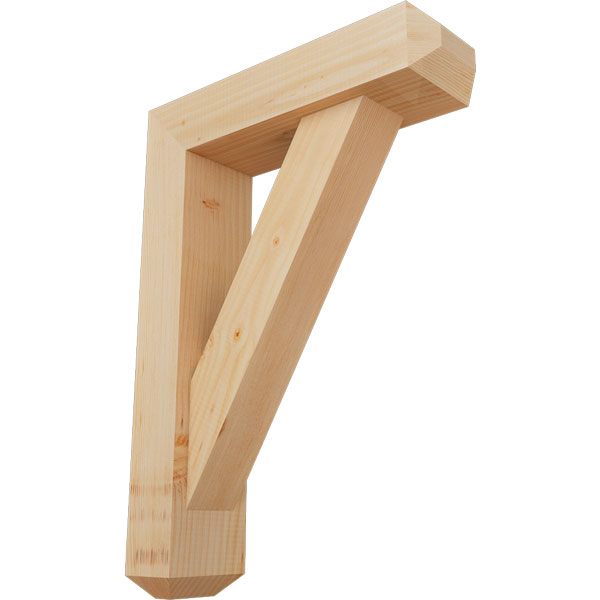 Ekena Millwork BKT0604X20X28TRA04SDF