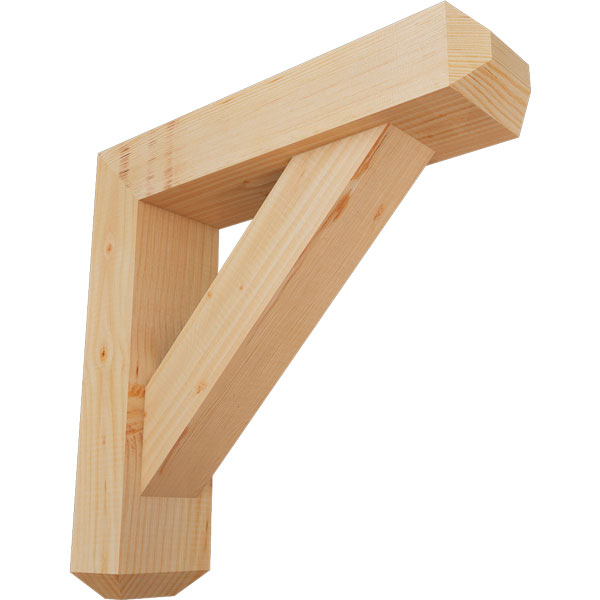 Ekena Millwork BKT0604X22X22TRA04SDF