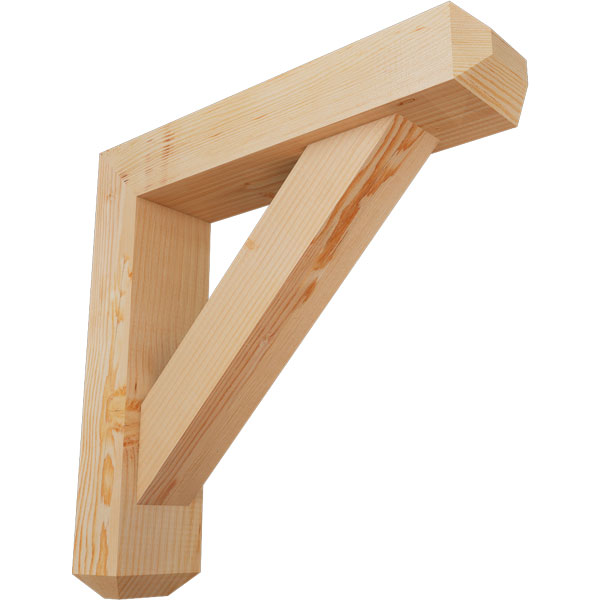 Ekena Millwork BKT0604X24X24TRA04SDF