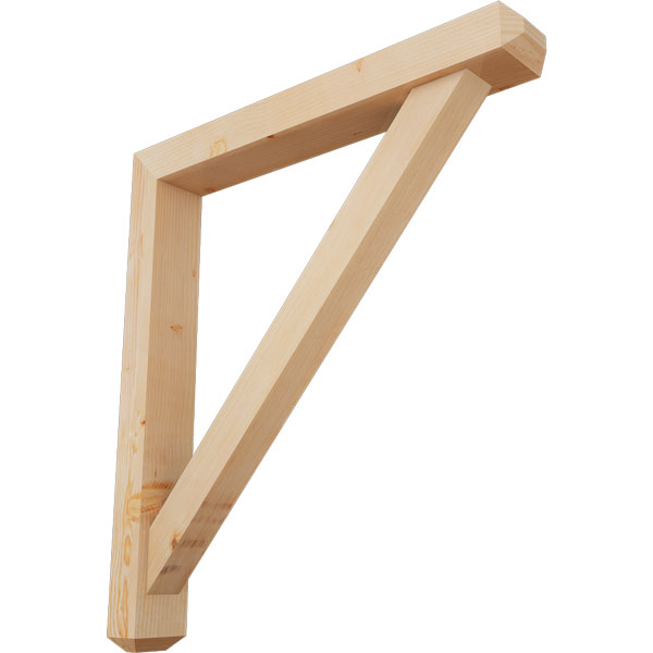 Ekena Millwork BKT0604X40X44TRA04SDF